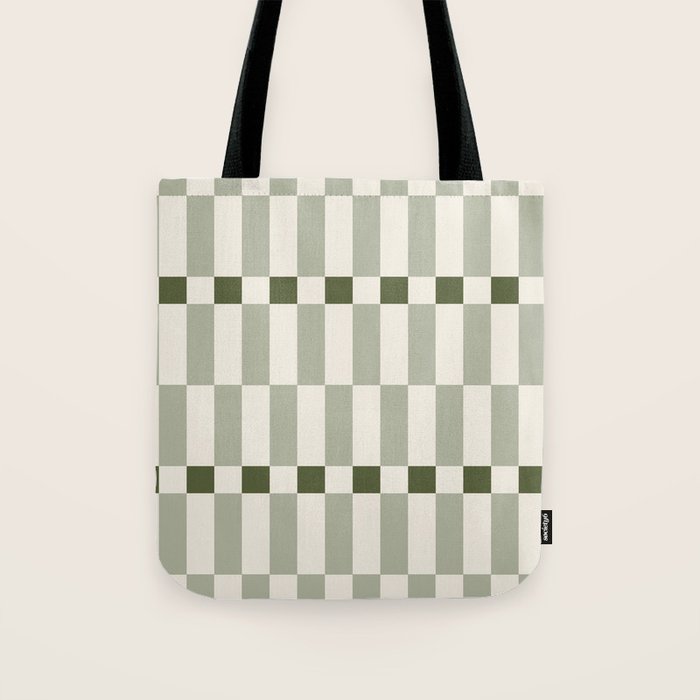 TILES II (Pistachio) Tote Bag Gallery Image 1