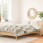 TILES II (Pistachio) Duvet Cover Gallery Image 2