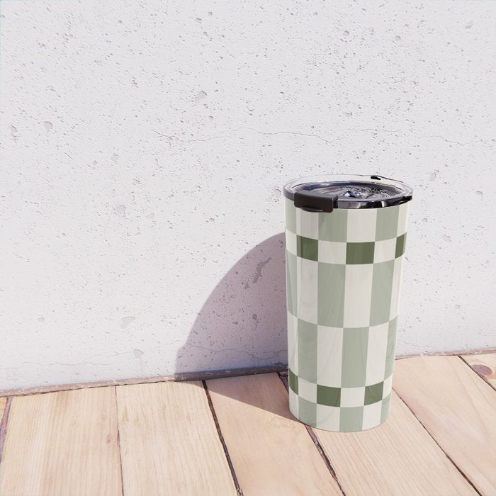 TILES II (Pistachio) Travel Mug Gallery Image 4
