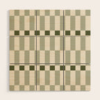 TILES II (Pistachio) Wood Wall Art Gallery Image 1