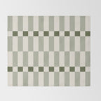 TILES II (Pistachio) Throw Blanket Gallery Image 2