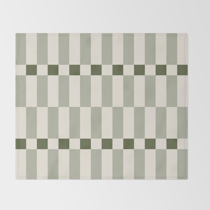 TILES II (Pistachio) Throw Blanket Gallery Image 2