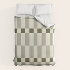 TILES II (Pistachio) Duvet Cover Gallery Image 6