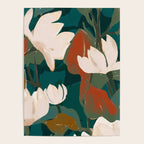 Abstract Art Garden Flowers Poster Gallery Image 4