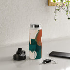 Abstract Art Garden Flowers Water Bottle Gallery Image 4