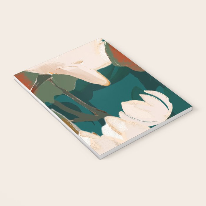 Abstract Art Garden Flowers Notebook Gallery Image 3