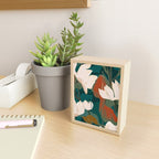 Abstract Art Garden Flowers Mini Art Print Gallery Image 2
