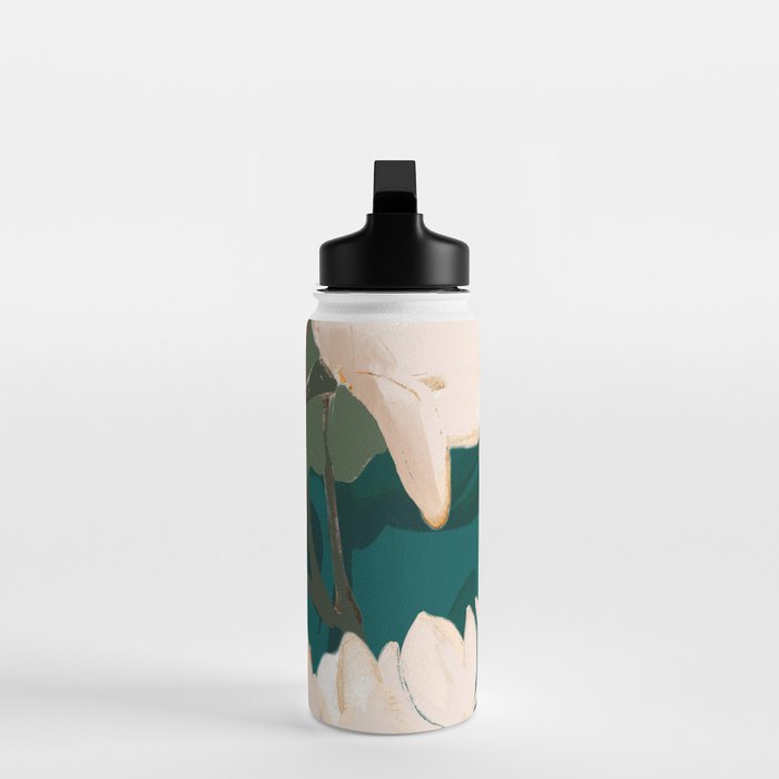 Abstract Art Garden Flowers Water Bottle Gallery Image 3