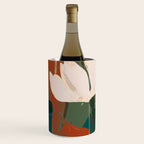 Abstract Art Garden Flowers Wine Chiller Gallery Image 3
