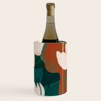 Abstract Art Garden Flowers Wine Chiller Gallery Image 1