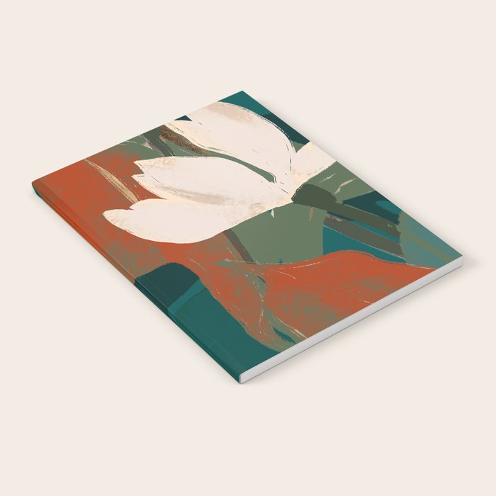 Abstract Art Garden Flowers Notebook Gallery Image 1