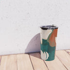 Abstract Art Garden Flowers Travel Mug Gallery Image 4