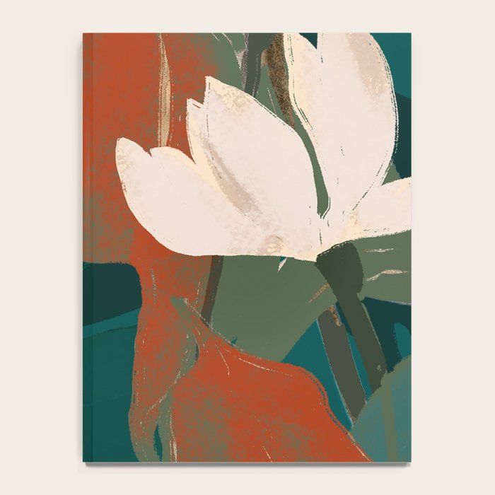 Abstract Art Garden Flowers Notebook Gallery Image 4
