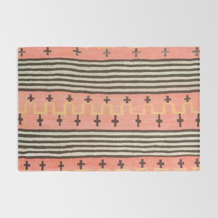 Vintage Southwest Blanket Print Rug Gallery Image 2