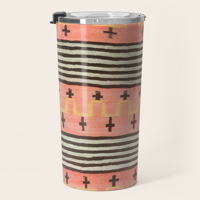 Vintage Southwest Blanket Print Travel Mug Gallery Image 3
