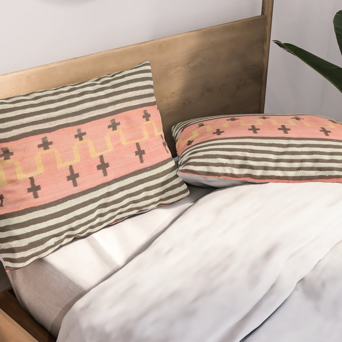 Vintage Southwest Blanket Print Pillow Sham Gallery Image 2