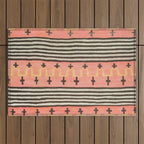 Vintage Southwest Blanket Print Outdoor Rug Gallery Image 1