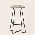 Retro Geometric Pattern VI Stool Gallery Image 1