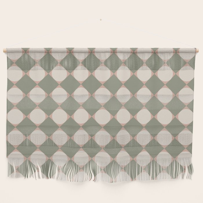 Retro Geometric Pattern VI Wall Hanging Gallery Image 1