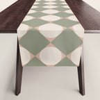 Retro Geometric Pattern VI Table Runner Gallery Image 1
