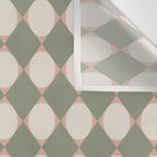 Retro Geometric Pattern VI Wall Tapestry Gallery Image 3