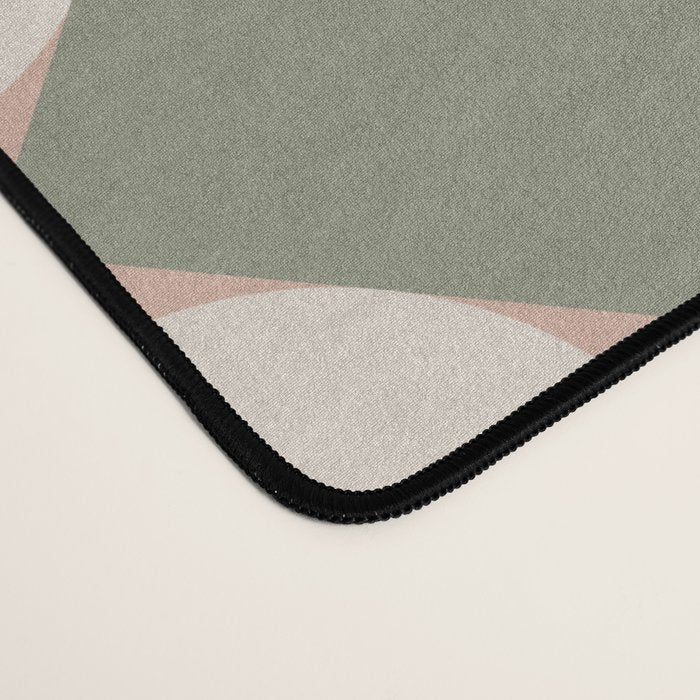 Retro Geometric Pattern VI Desk Mat Gallery Image 4