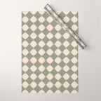 Retro Geometric Pattern VI Wrapping Paper Gallery Image 1