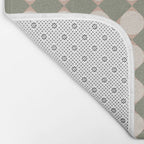 Retro Geometric Pattern VI Bath Mat Gallery Image 2