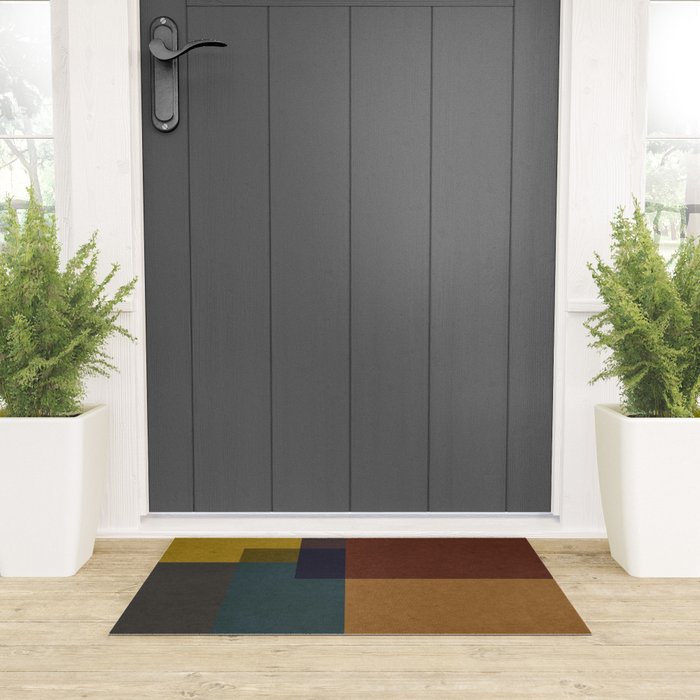  geometric texture 2 Welcome Mat Gallery Image 3
