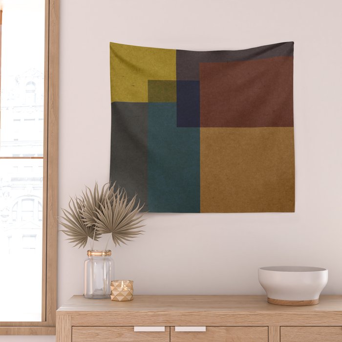  geometric texture 2 Wall Tapestry Gallery Image 2