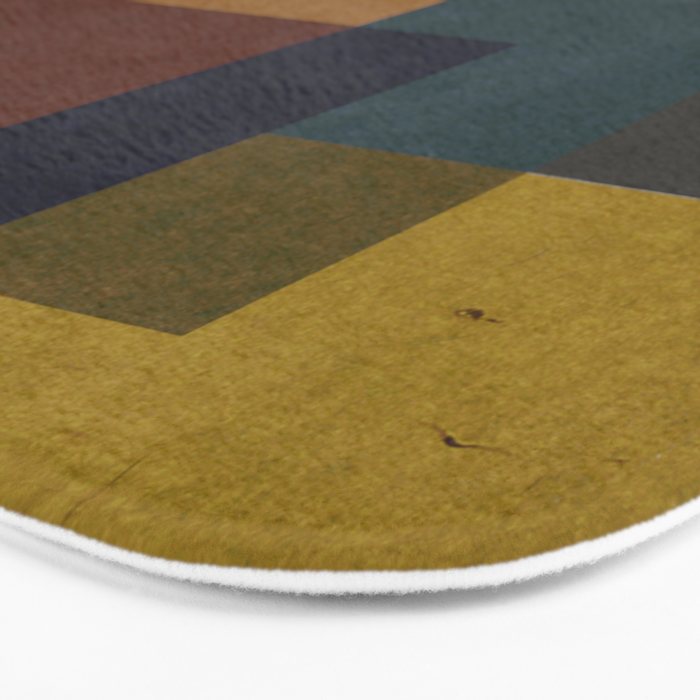  geometric texture 2 Bath Mat Gallery Image 3
