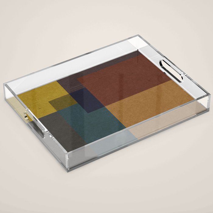  geometric texture 2 Acrylic Tray Gallery Image 1