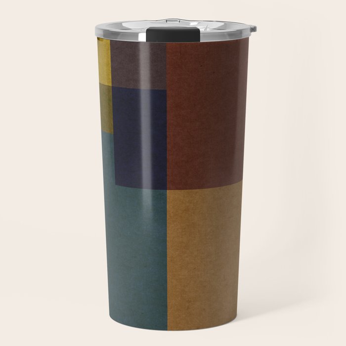  geometric texture 2 Travel Mug Gallery Image 1