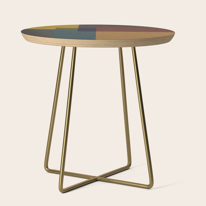  geometric texture 2 Side Table Gallery Image 1