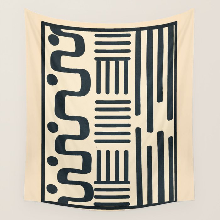 Wild Lines 02 Wall Tapestry Gallery Image 4