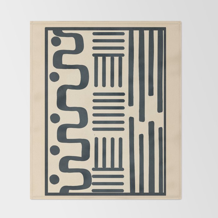 Wild Lines 02 Throw Blanket Gallery Image 2