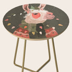 Festive Glow Llama Side Table Gallery Image 2