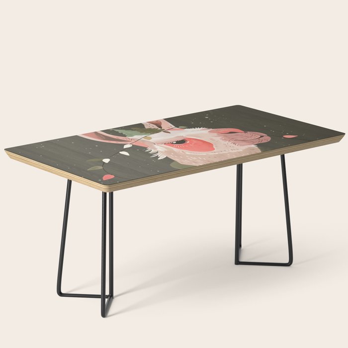 Festive Glow Llama Coffee Table Gallery Image 1