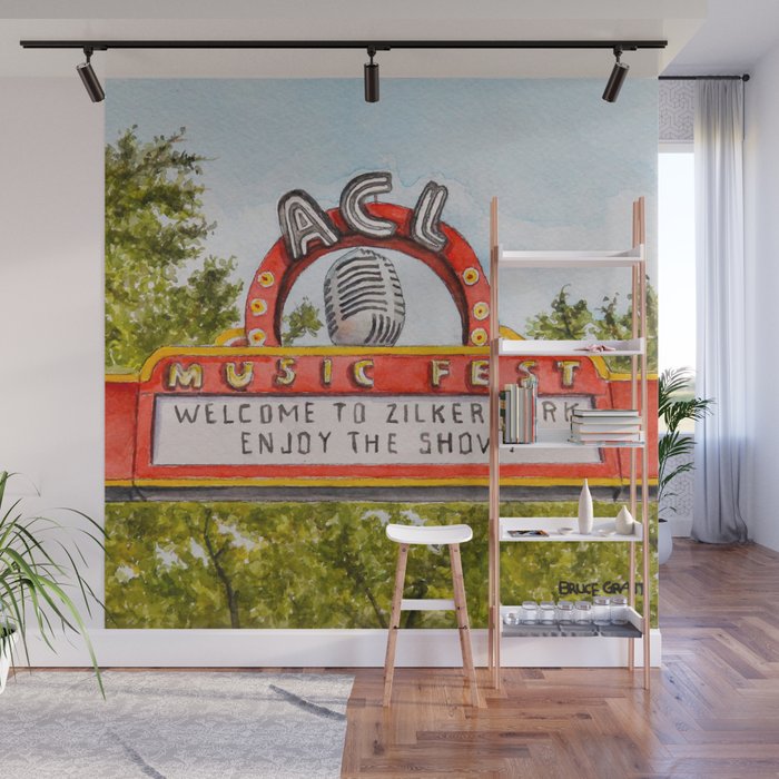 ACL Music Fest Sign Wall Mural Gallery Image 1