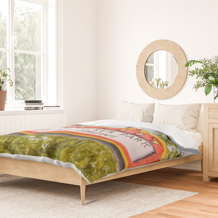 ACL Music Fest Sign Duvet Cover Gallery Image 2