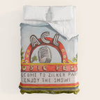 ACL Music Fest Sign Duvet Cover Gallery Image 6