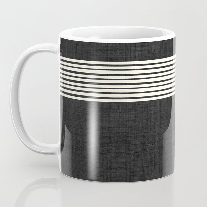 Band in Black and White Coffee Mug Gallery Image 3