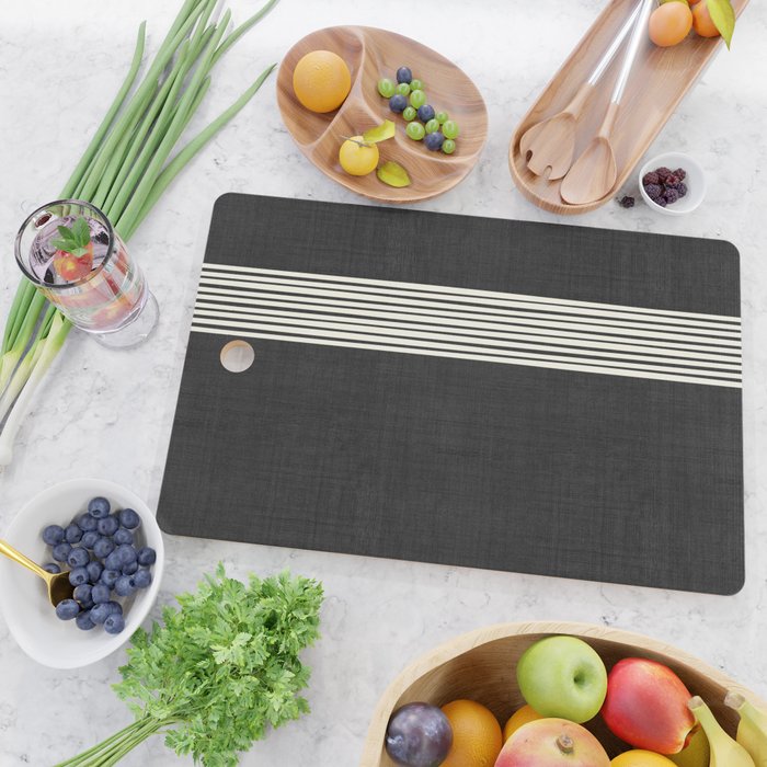 Band in Black and White Cutting Board Gallery Image 2