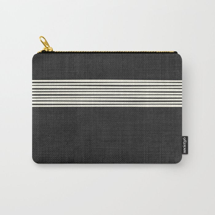 Band in Black and White Carry All Pouch Gallery Image 1
