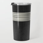 Band in Black and White Travel Mug Gallery Image 3