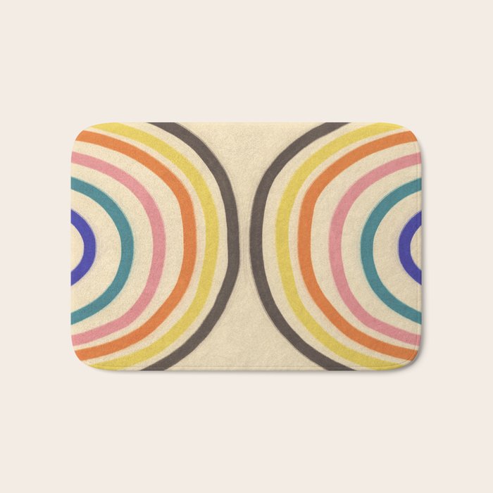 Chasing rainbows Bath Mat Gallery Image 1