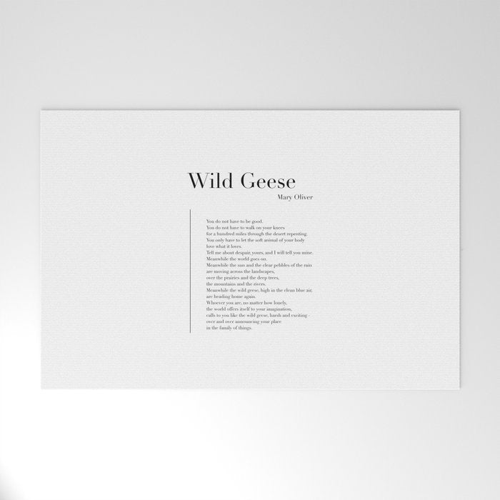 Wild Geese Welcome Mat Gallery Image 1
