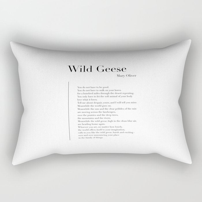 Wild Geese Rectangular Pillow Gallery Image 2