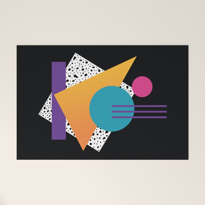 Memphis Pattern 35 / 80s - 90s Retro Welcome Mat Gallery Image 1