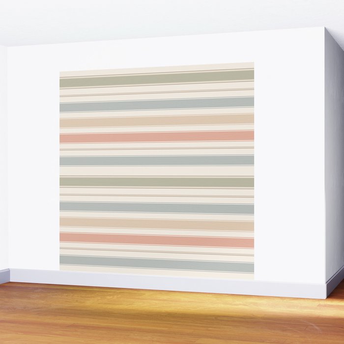 Desert Stripe Calm Wall Mural Gallery Image 2